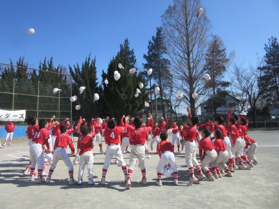 2019年度　卒団式＆卒団試合